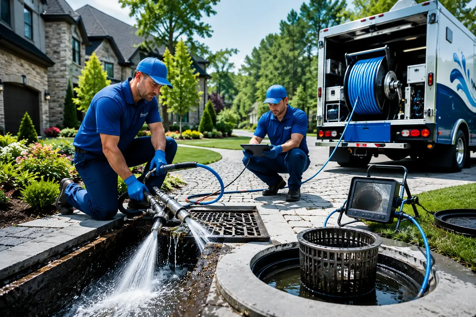 Local outdoor drain cleaning professionals in Clarksburg, IN