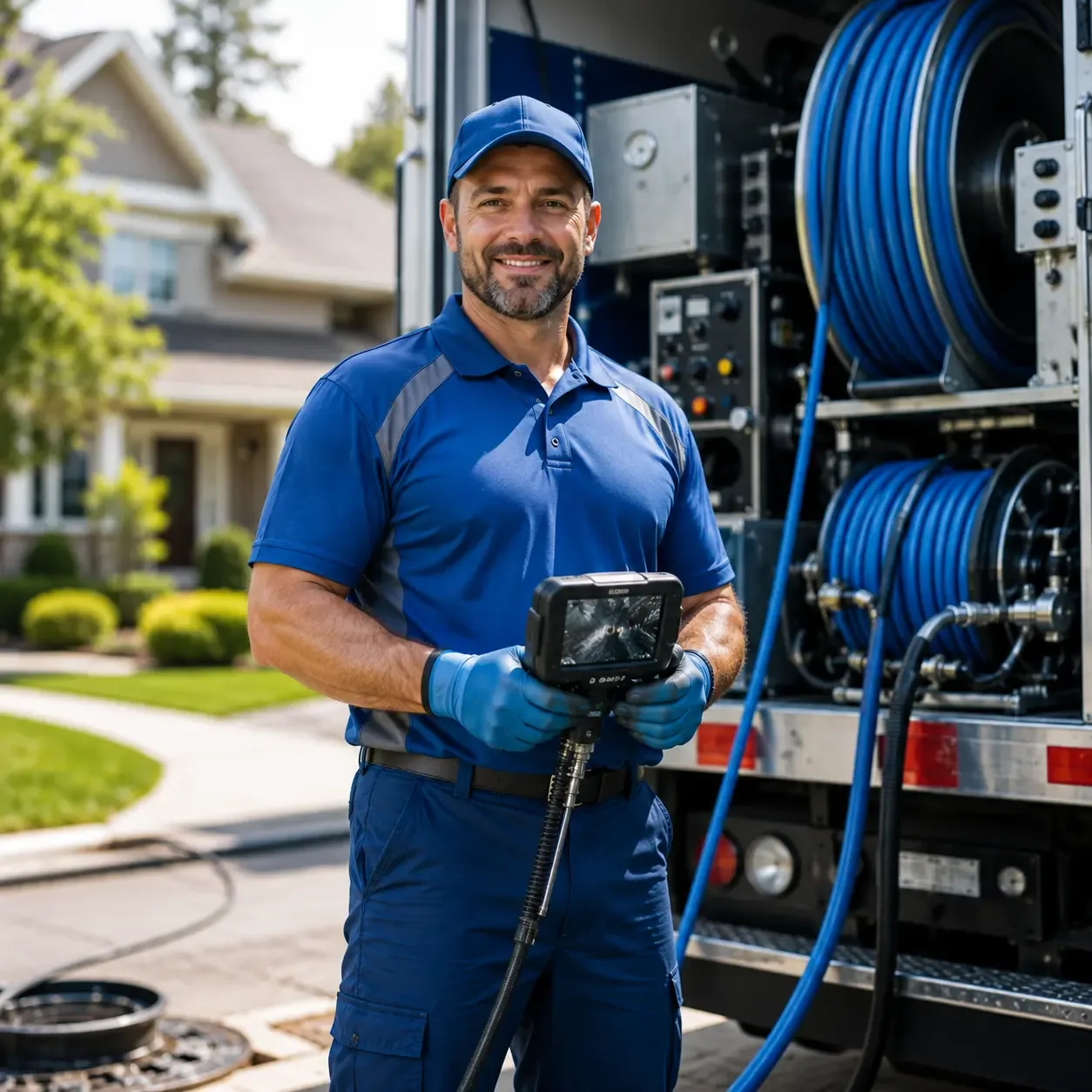 Local outdoor drain cleaning specialists in Clarksburg, IN